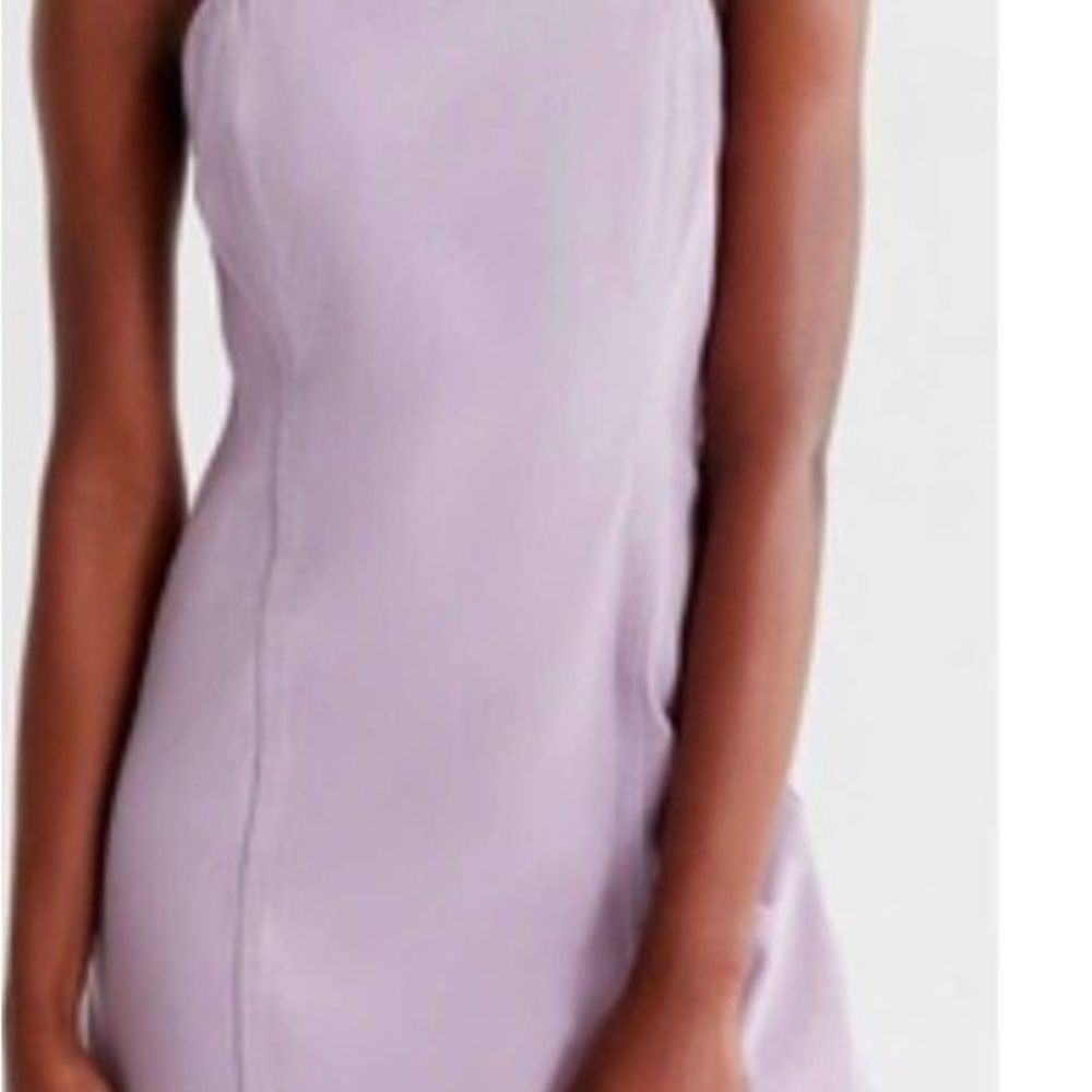BDG Strapless Lavender Dress
